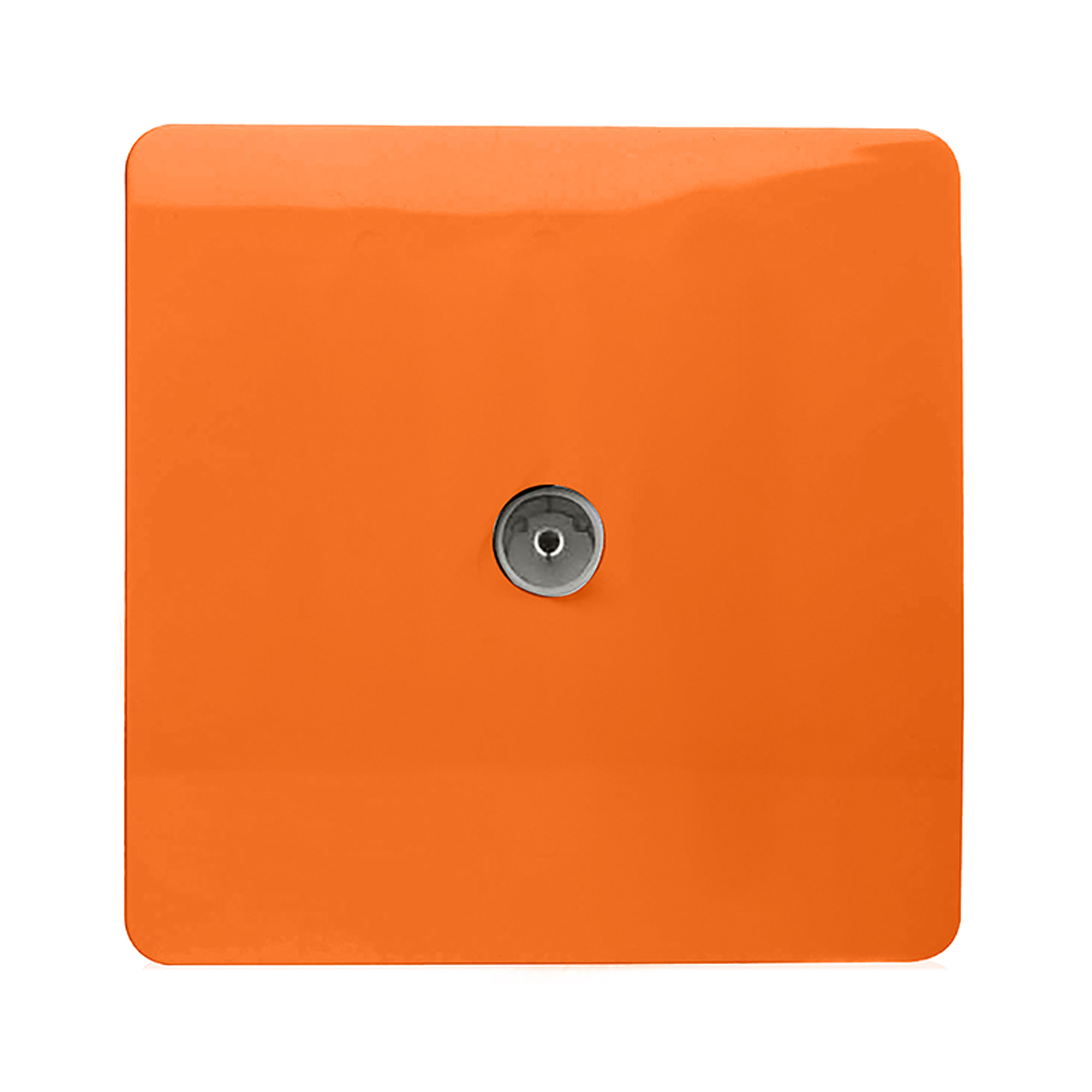 ART-TVSOR  TV Co-Axial 1 Gang Orange